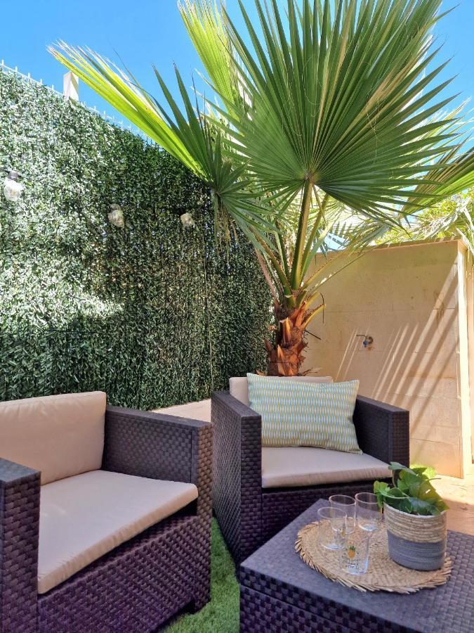 Precioso Bajo Con Jardin En Vera Exteriér fotografie